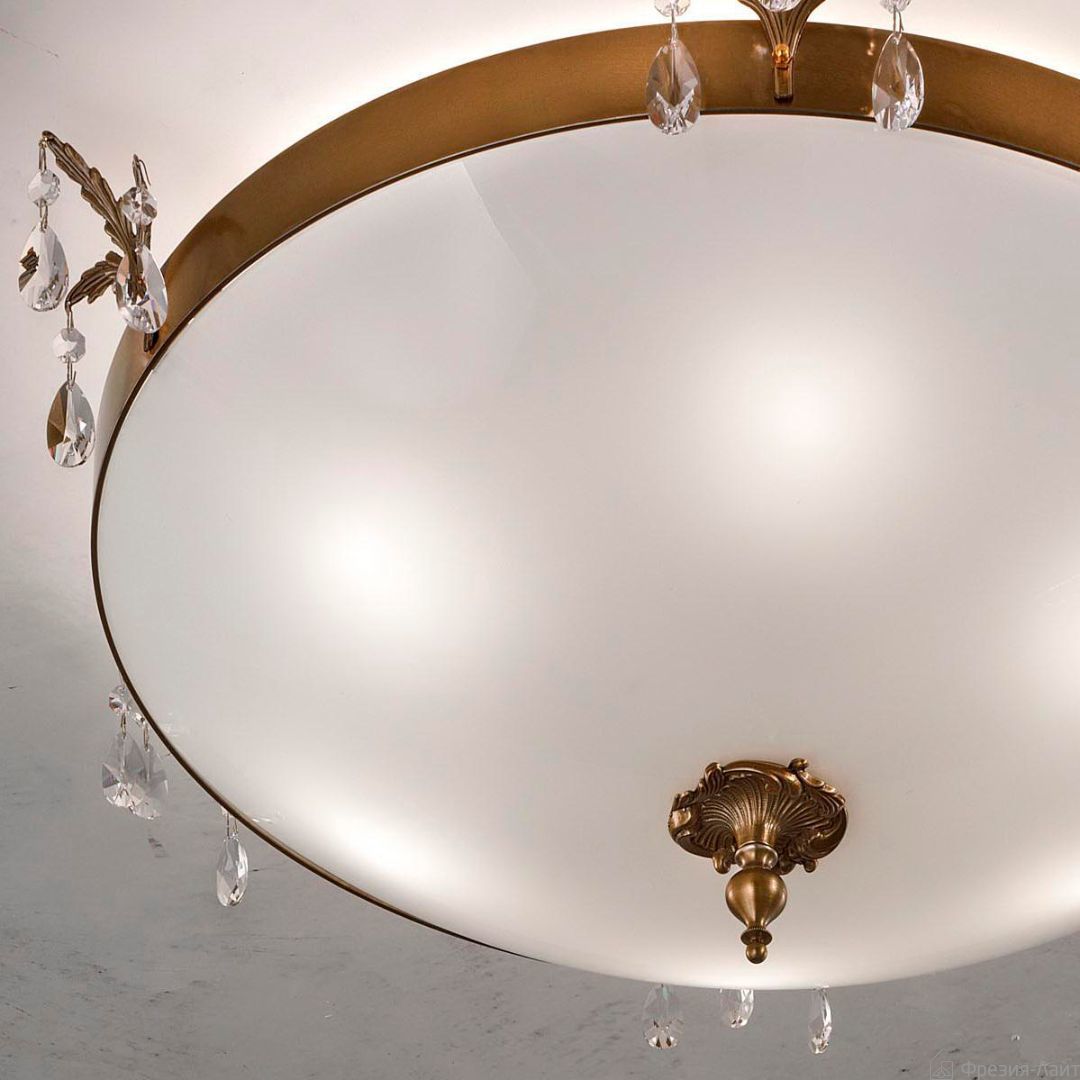 Masiero Primadonna PL4 G01 cut crystal потолочный 116394