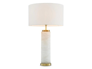 Настольная лампа из алебастра