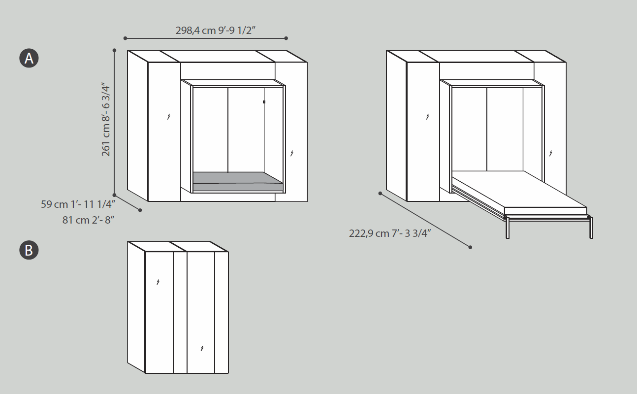 Композиция из модулей  TUMIDEI 255  - Вид №2
