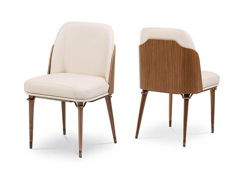 Кожаный мягкий стул Turri Melting Light ARCH-00143327