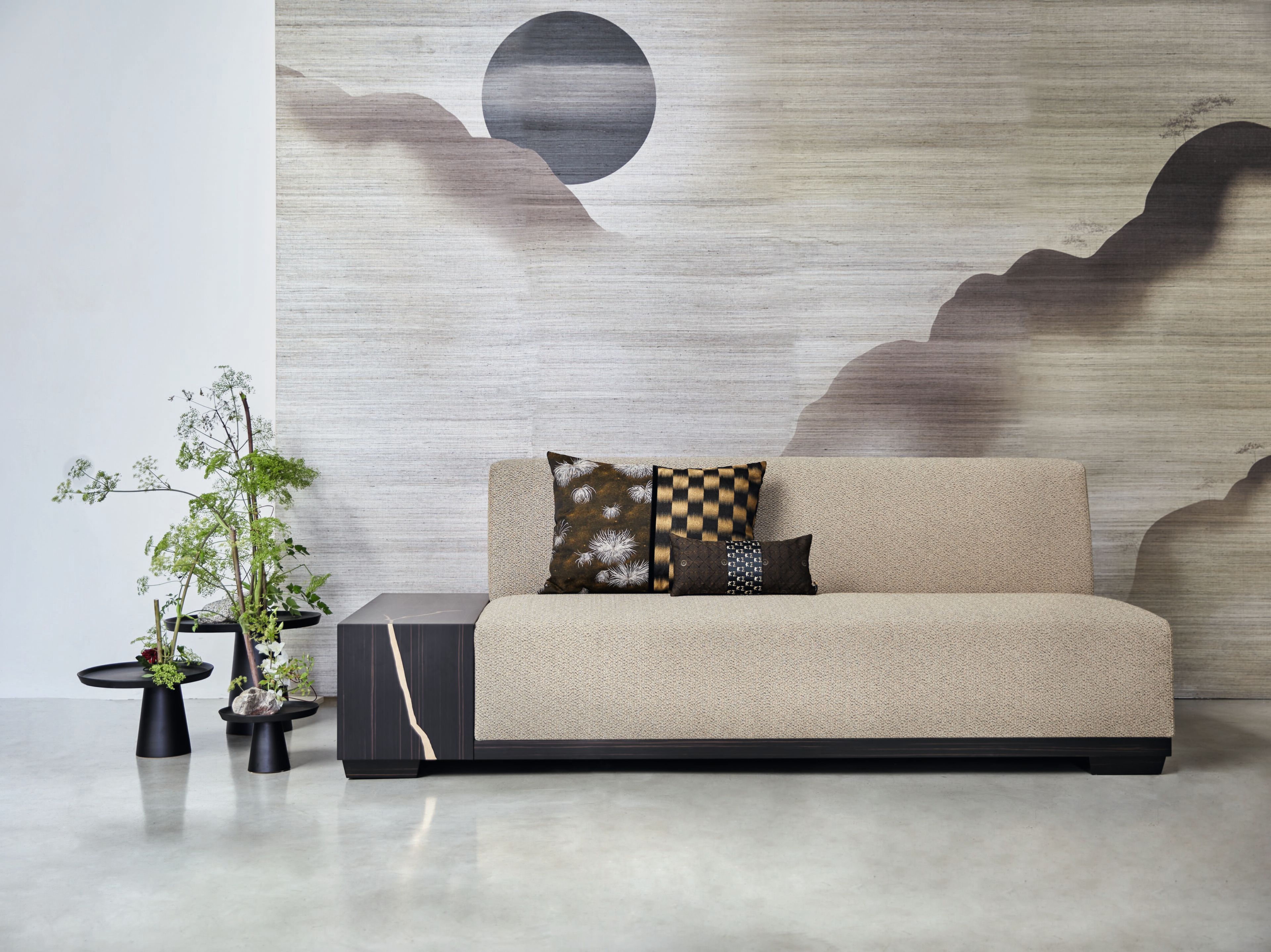 Круглый керамический журнальный столик K-3 Maiko ARCH-00129657 - Вид №1