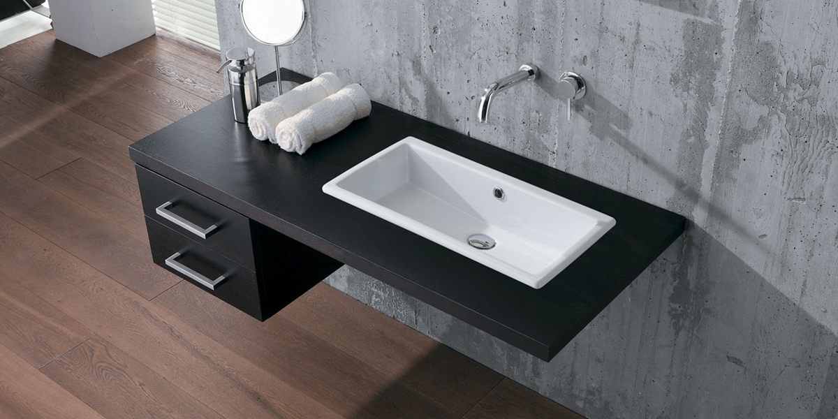 37QU Накладная раковина под столешницу  овальная Olympia Ceramica LINEA LAVABI - Вид №1