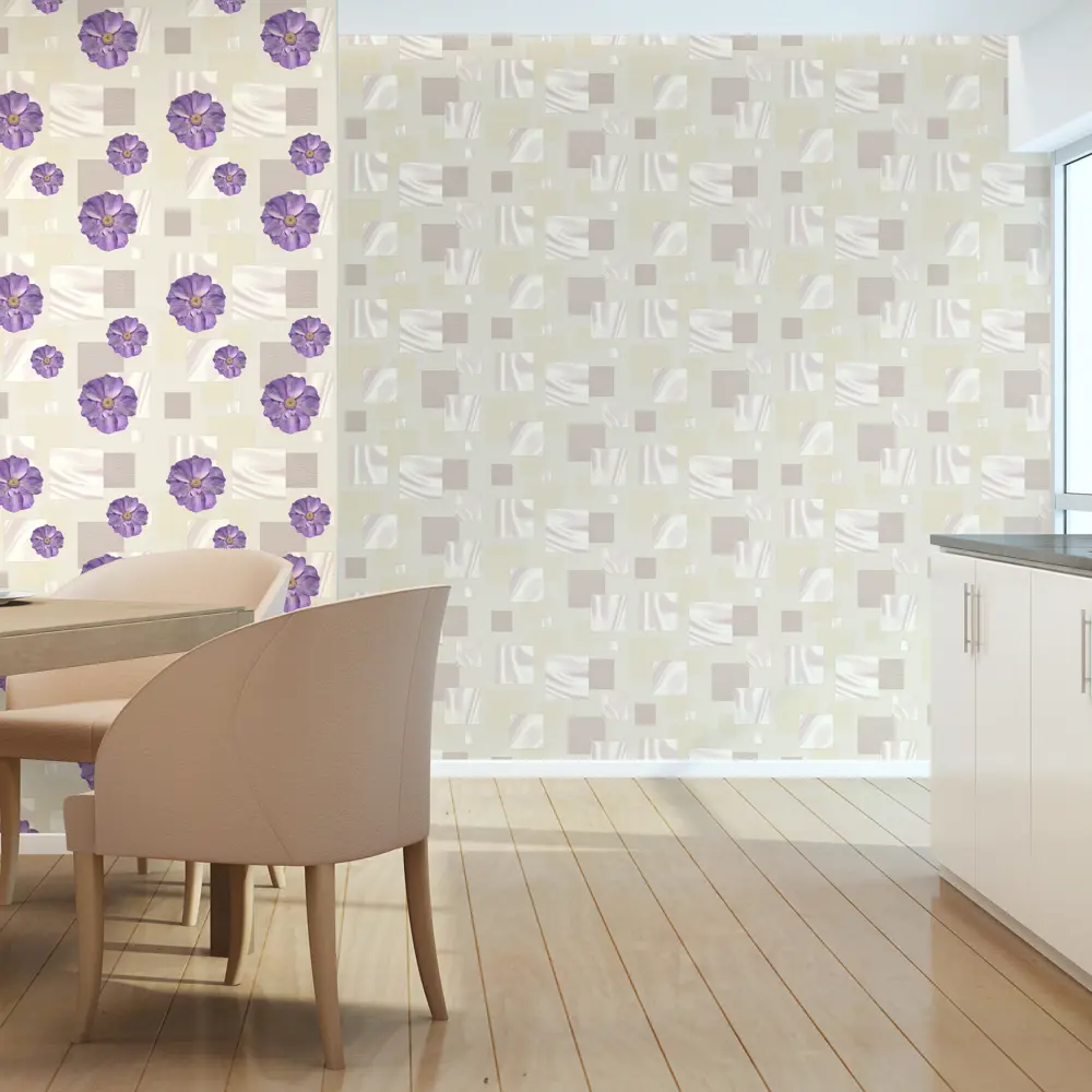 Обои виниловые Elysium Герда фиолетовые 0.53 м 97603 STLM-2045461 - Вид №2