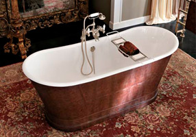 Gentry Home Новая Канада Cast iron bathtub Incalux GH100389  - Вид №1