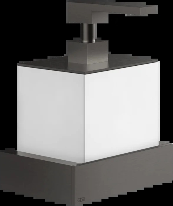 Держатель дозатора мыла 20813 707 Gessi Inverso ЧЕРНЫЙ МЕТАЛЛ BR. PVD