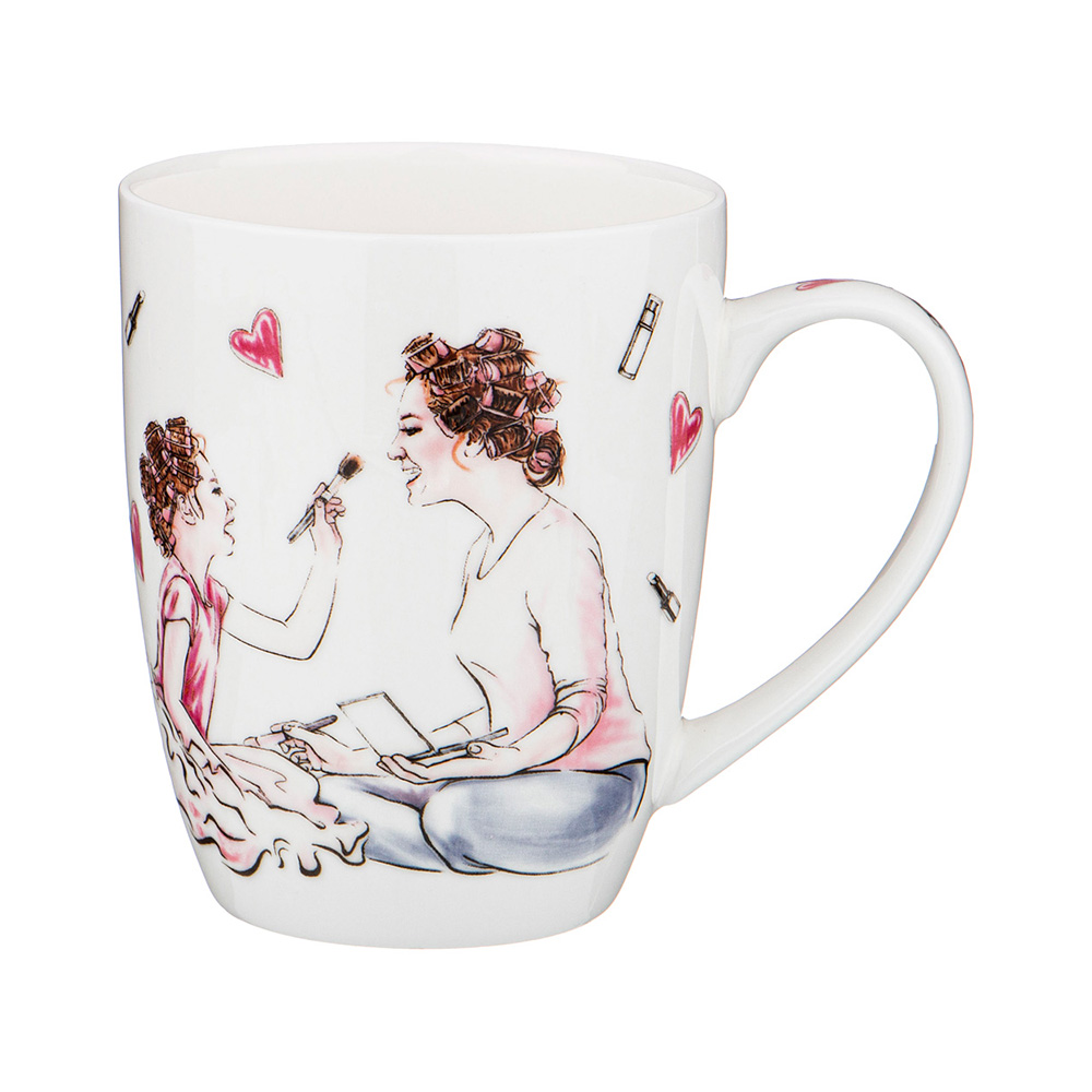 415-2070 Посуда фарфоровая Кружка мамочки 400 мл Самая очаровательная Lefard 