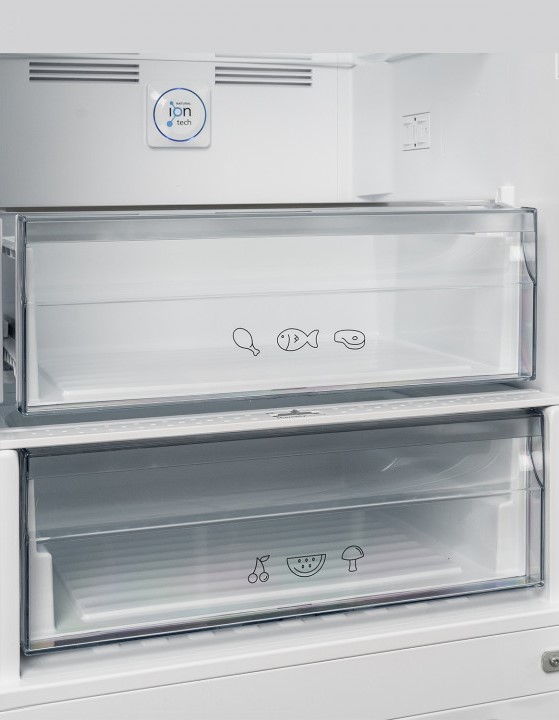 9245492 Холодильник с морозильником   Schaub Lorenz SLU S379W4E белый STDN-0102832 - Вид №7