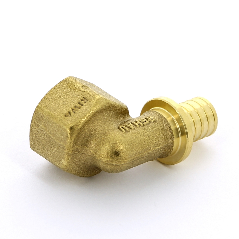 Угол надвижной В латунный REHAU 16x1/2" 137295 - Вид №2