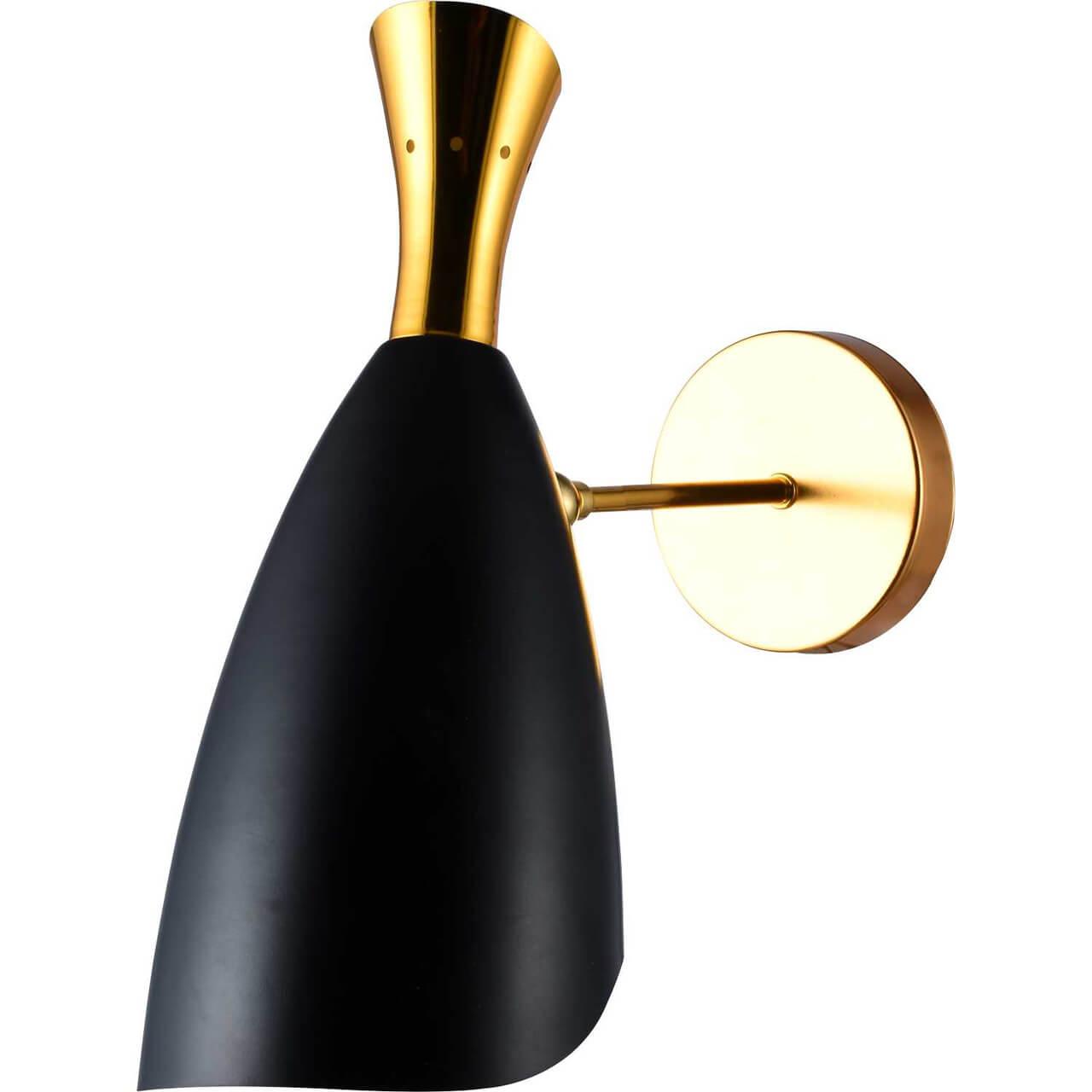 Бра металлическое черное Ricon 2059/02/01W STILFORT RICON 00-3930764 Черный  - Вид №1