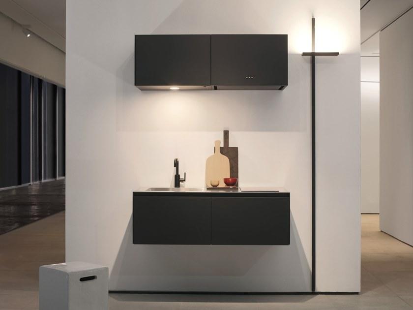 sanwacompany Линейная подвесная мини-кухня без ручек sun-id-1412598 - Вид №2