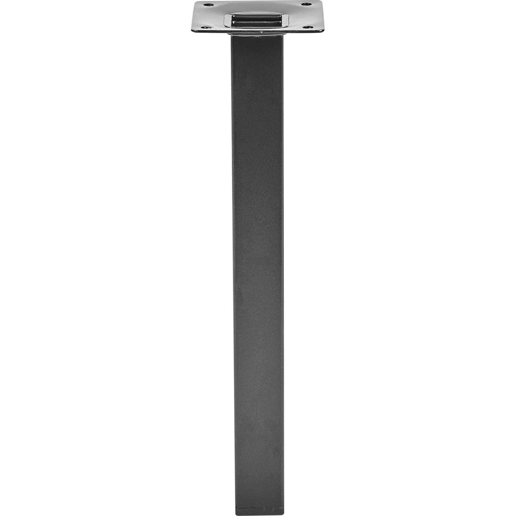 82732792 Ножка квадратная 250х25 мм, сталь, цвет черный Santreyd 