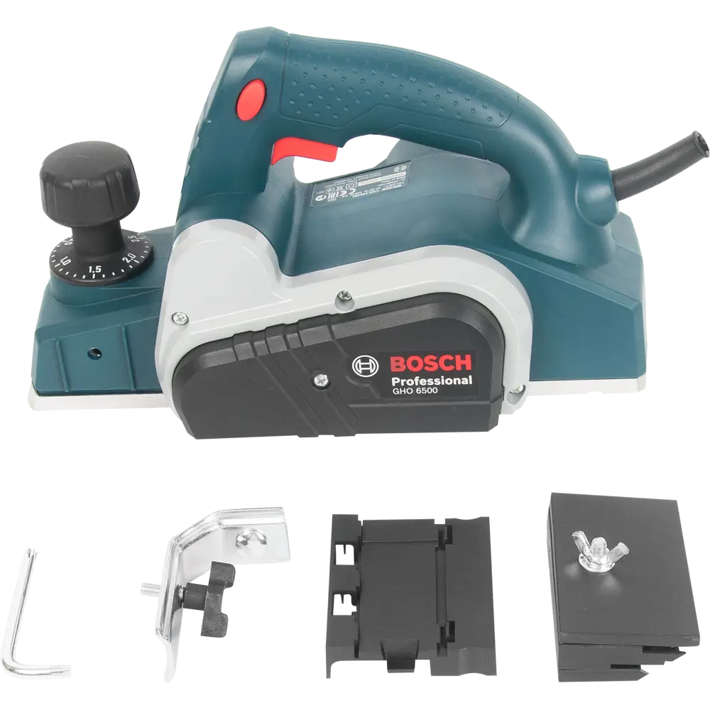 Рубанок сетевой Bosch GHO 6500 0601596000, 650 Вт, 82 мм BOSCH PROFESSIONAL STLM-2063035 - Вид №5