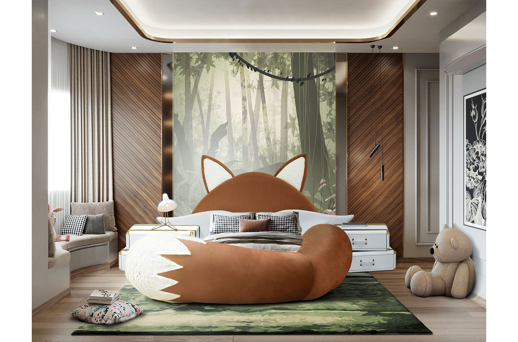 CIST159 Детская односпальная кровать Викси Circu  - Вид №7