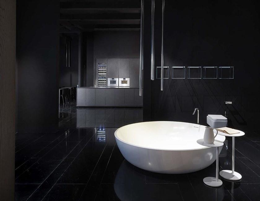 RIFRA Круглый журнальный столик из Corian® sun-id-1476332 - Вид №6