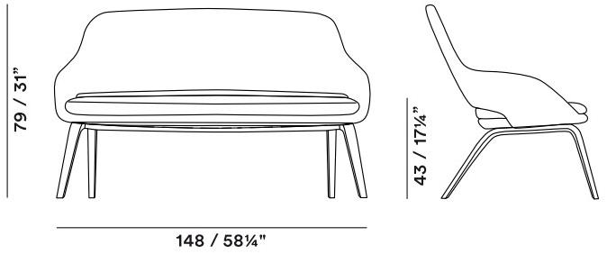 JESSE Диван из ткани Captain welcome sun-id-1424230 - Вид №3