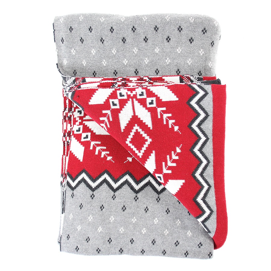 Плед с орнаментом Christmas story, 130х180 см Enjoyme ENNY0058 - Вид №2