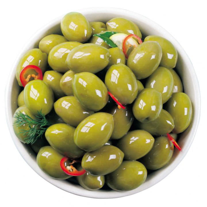 Оливки Халкидики с косточки ГРЕКО в маринаде Santreyd 9791 - Вид №1