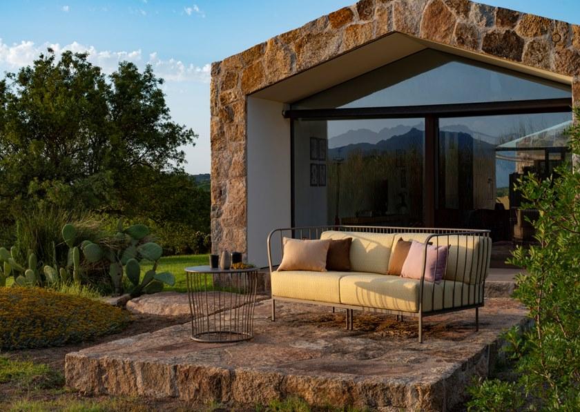 emu 2-местный тканевый садовый диван Cannolè 1082+1083 - Вид №7