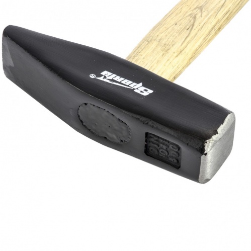 Молоток слесарный 600г квадратный боек с деревянной рукояткой SPARTA Sparta (Спарта) 12452 - Вид №2