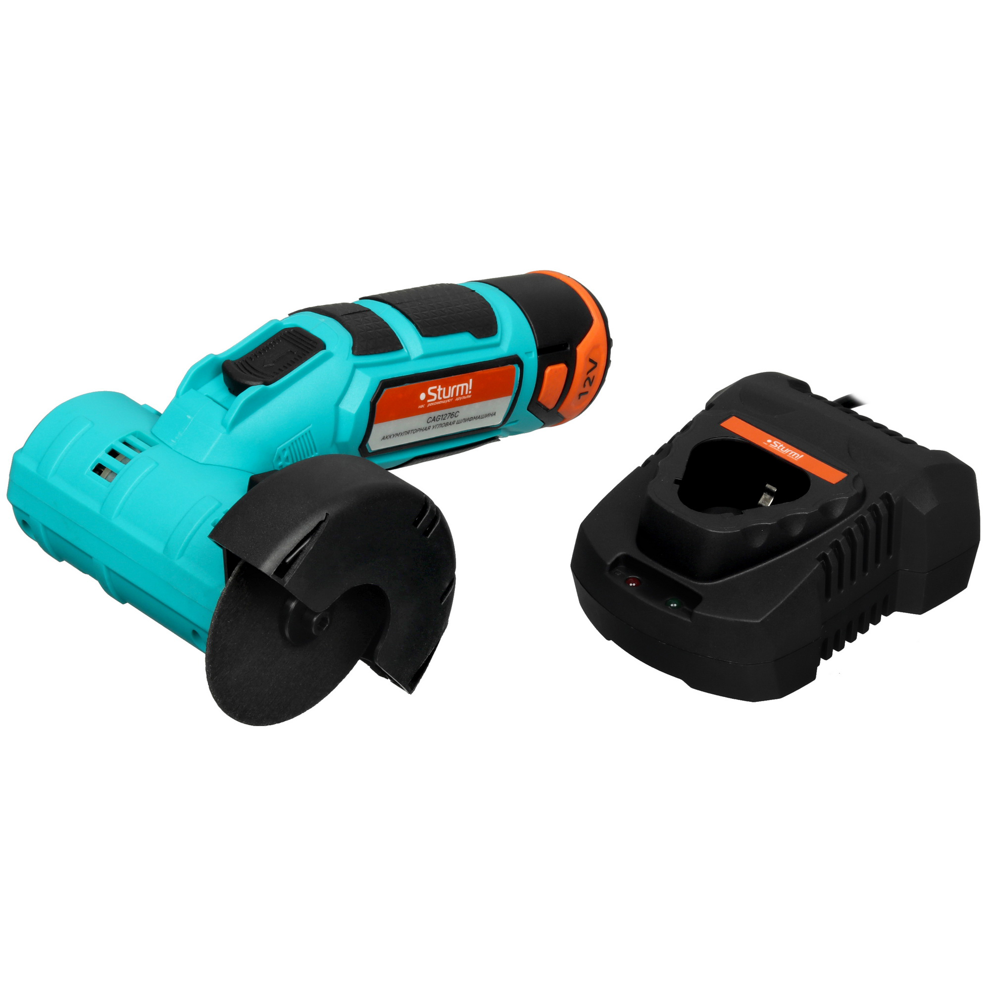 Углошлифовальная машина (УШМ) Sturm! CAG1276C 1BatterySystem 12V 5451830 STDN-0081066