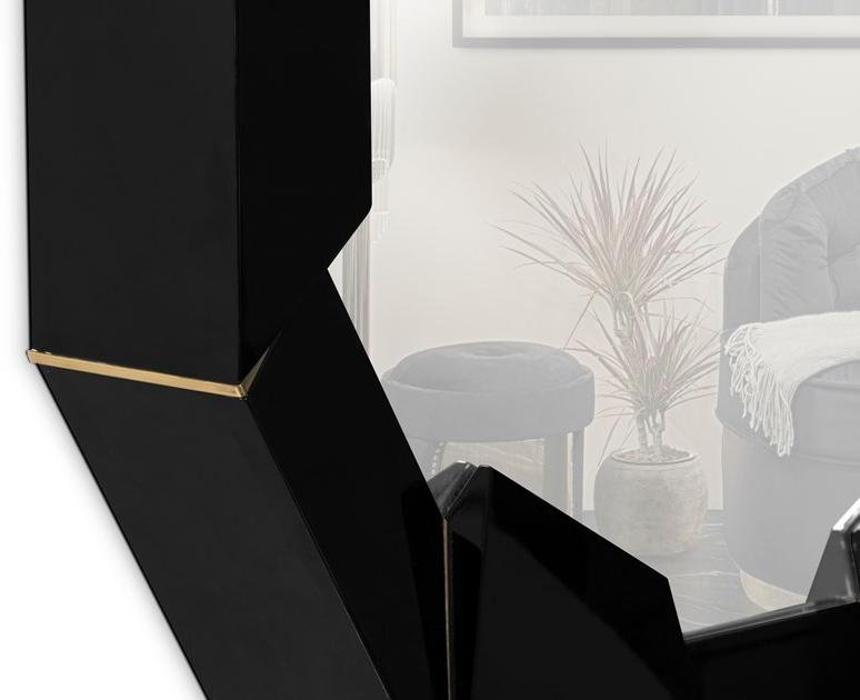 LUXXU Круглое деревянное зеркало в настенной раме Darian sun-id-1438982 - Вид №2