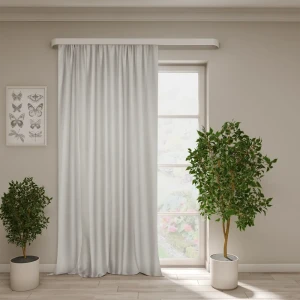 Штора Melange на ленте 200×280 см бежевая для гостиной 89422742