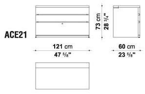 B&B Italia Project Низкий офисный шкаф с замком Ac executive sun-id-1430182 - Вид №8