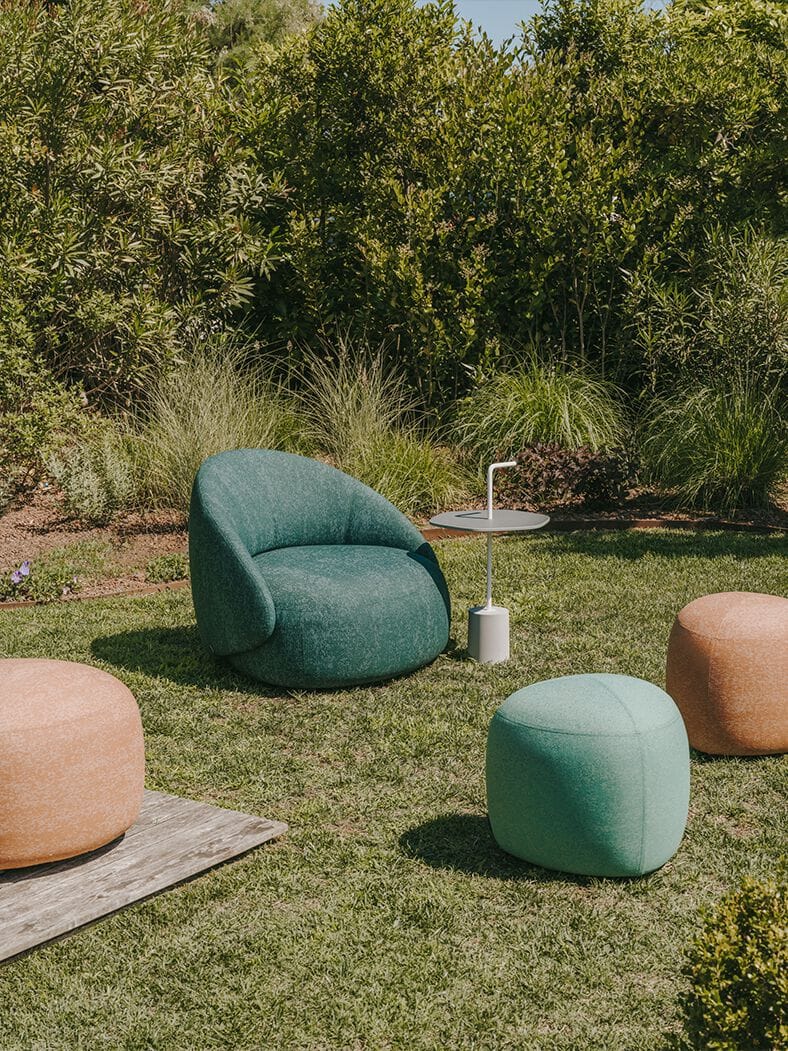 Ткань съемный сад пуфик Lapalma KIPU OUTDOOR ARCH-00102720 - Вид №34