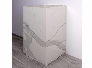 Отдельно стоящая раковина из керамогранита