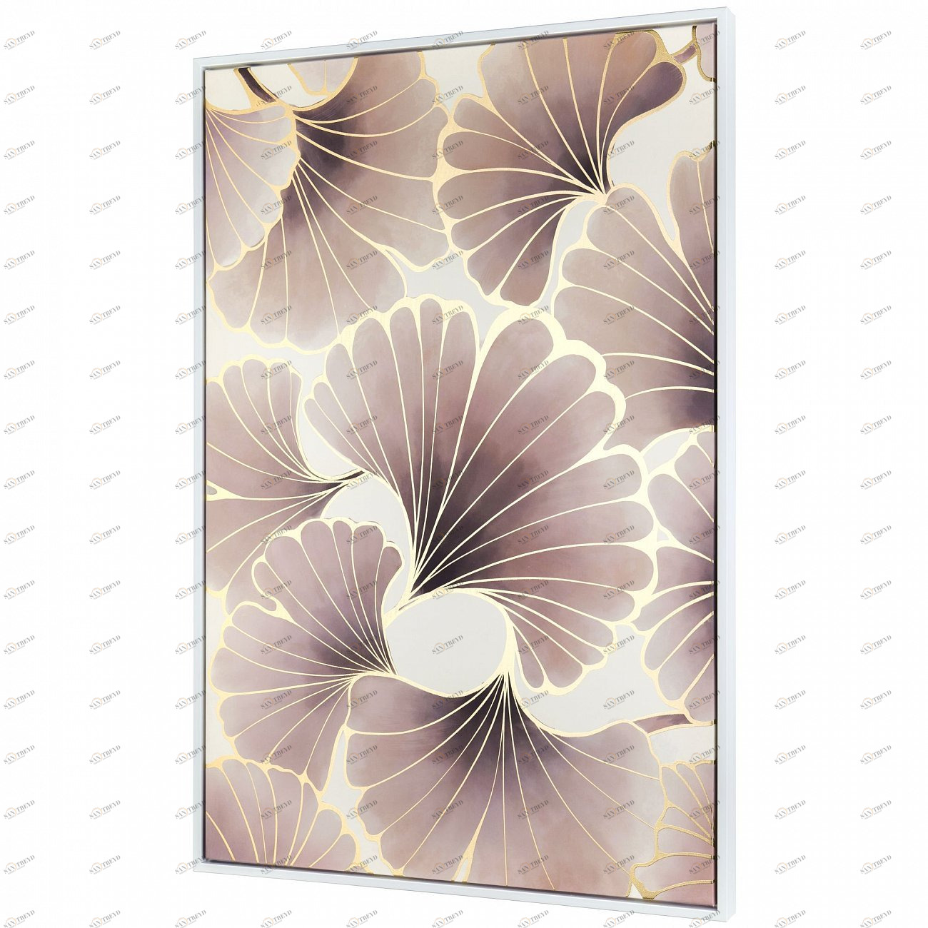 Панно интерьерное с подрамником из дерева 90х60 см бежево-золотое Tomas Stern TOMAS STERN  00-3872660 Бежевый;золото;разноцветный 