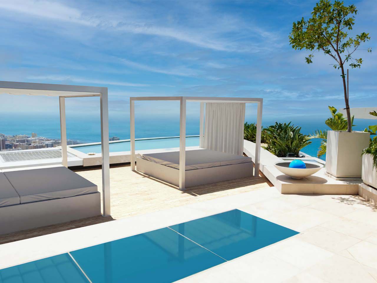 Пергола с раздвижной крышкой Gaviota CLIMA 120 ARCH-00057558 - Вид №3