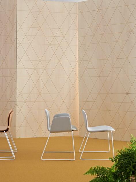 ONDARRETA Кожаное кресло с салазками и подлокотниками Bob xl sun-id-1476130 - Вид №6