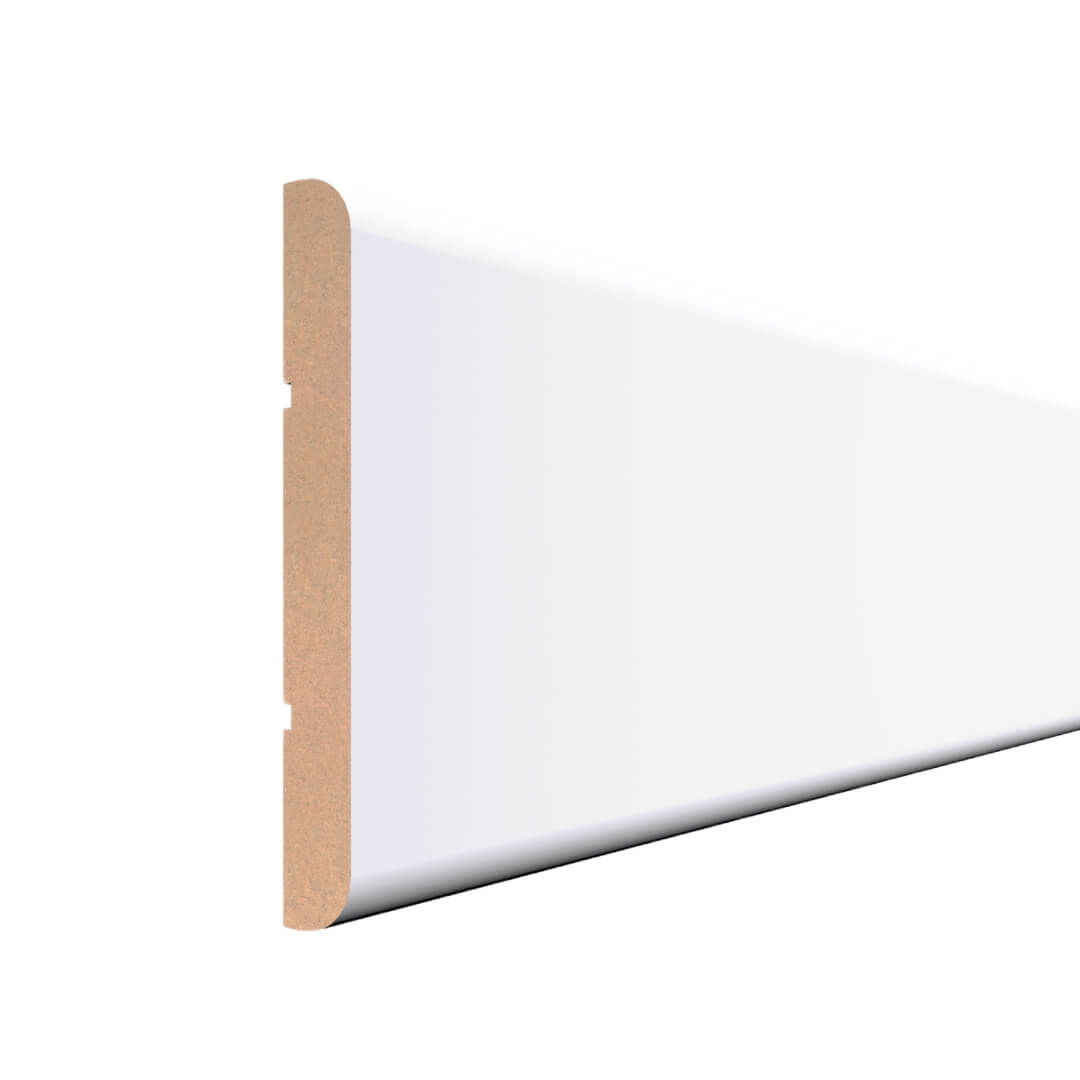 Наличник МДФ Stella Белый 70H 2200*70*8мм (упак. 5шт) Standart STSR-939