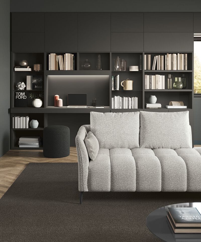 Модульный тканевый диван Febal Casa подпись ARCH-00038701 - Вид №10