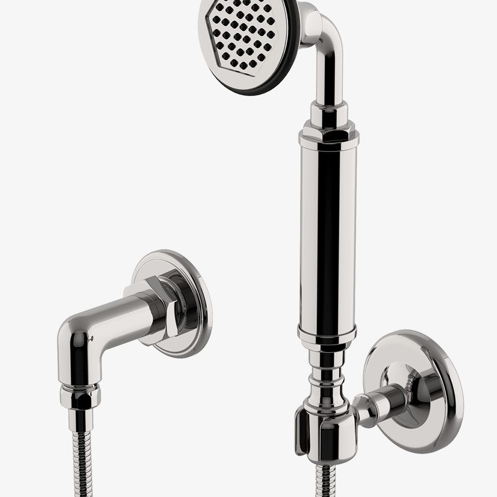 RGHS02 Регулятор ручного душа на крючке с металлической ручкой Waterworks  - Вид №1