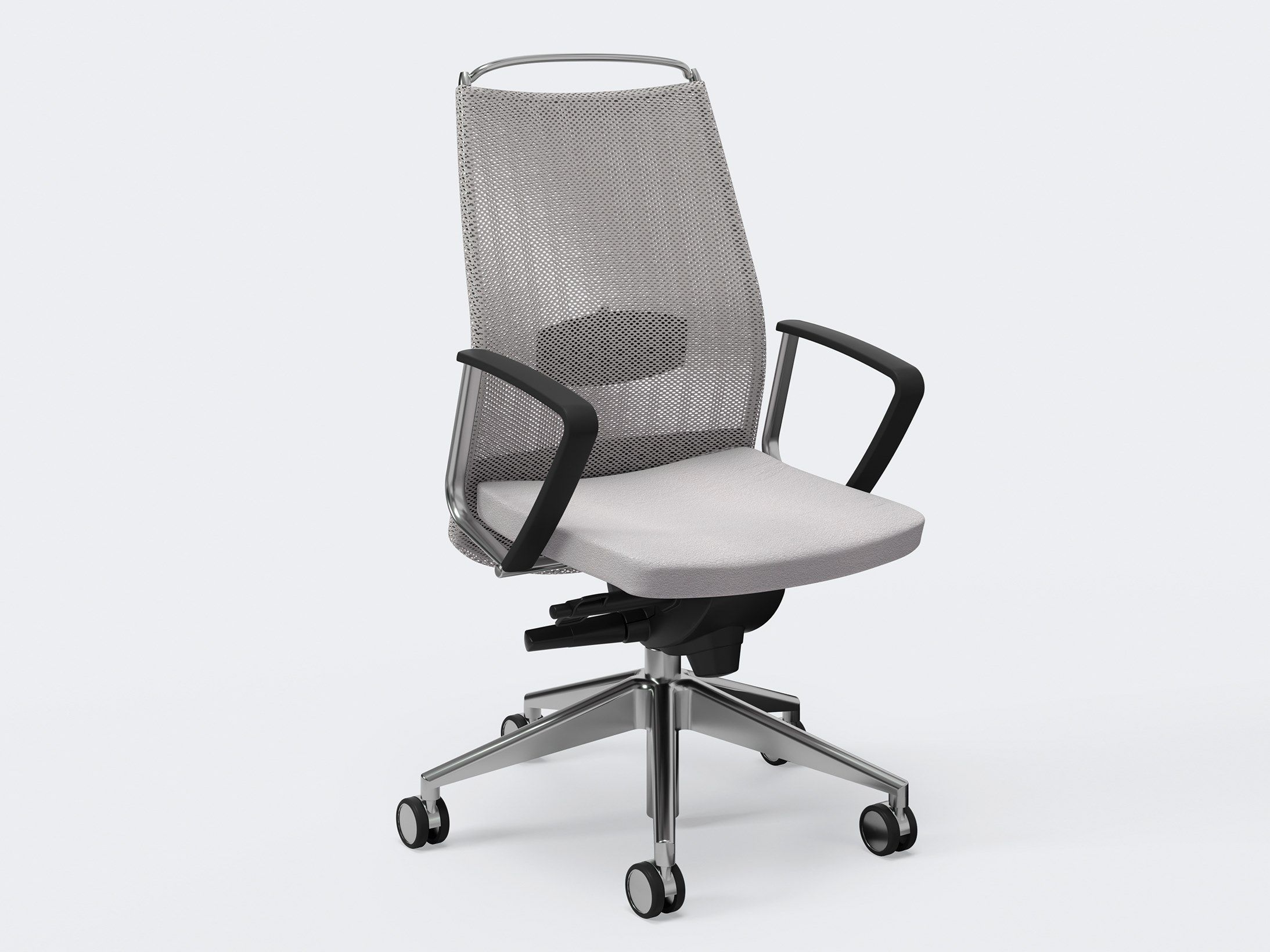 Поворотный операционный офисный стул с подлокотниками Ares Line ссылка ARCH-00056234 - Вид №2