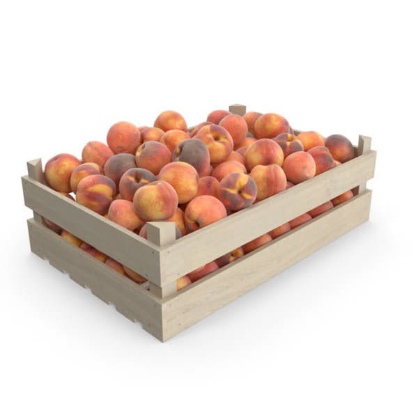 Персики в ящике ~4 кг Santreyd 19496 - Вид №1