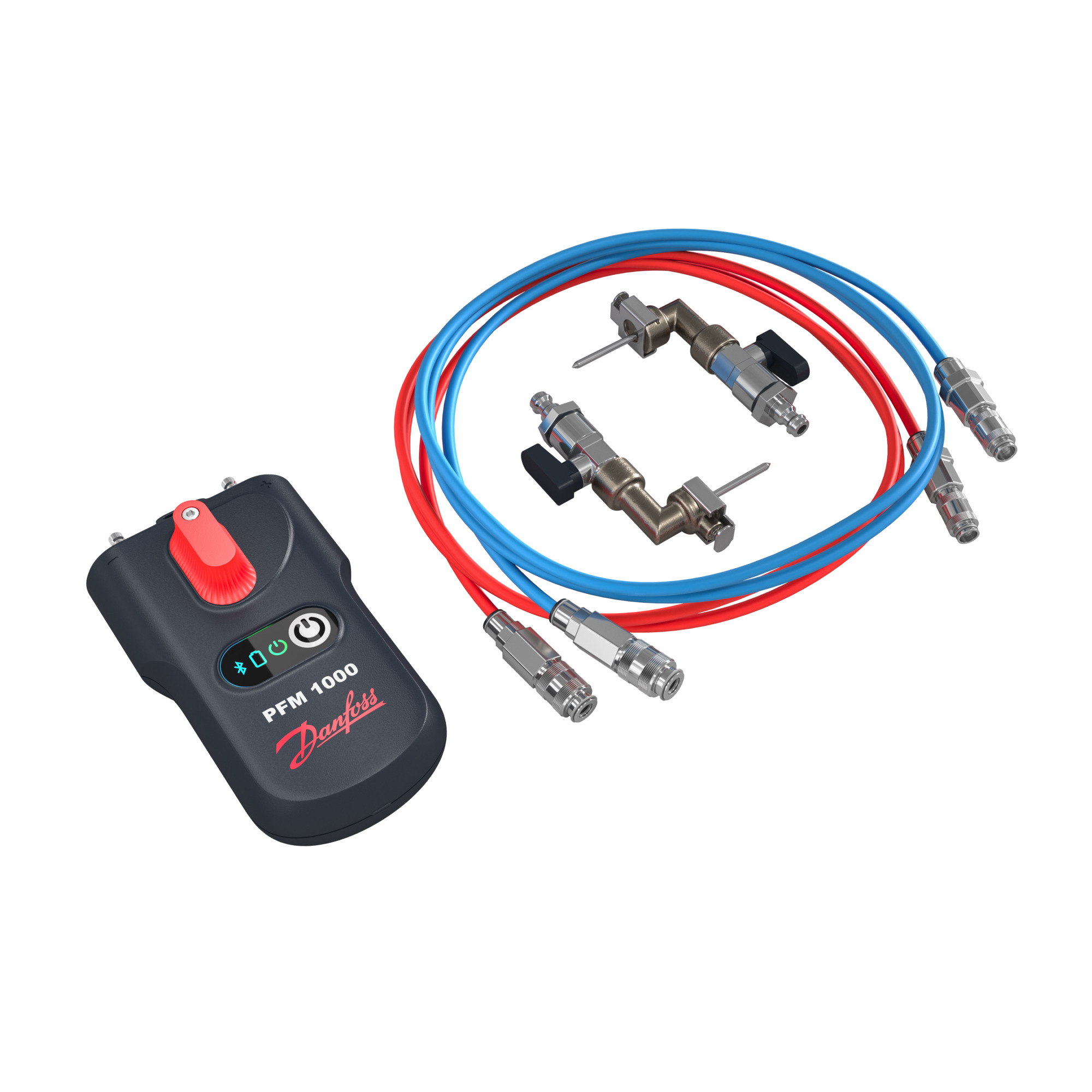 Danfoss Прибор для измерения перепада давлений и расхода PFM PFM 1000 измерительный прибор PN10 бар 003Z8260  - Вид №10