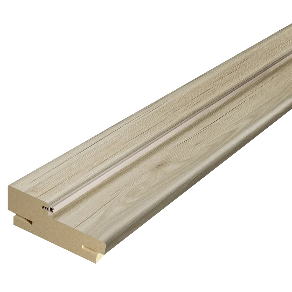 Дверная коробка телескопическая Skyline 2/Skyline 3 2070x74x30 мм ПВХ ламинация цвет дуб рустик серый (2.5шт.) 82655928 STLM-2092444 VELLDORIS 
