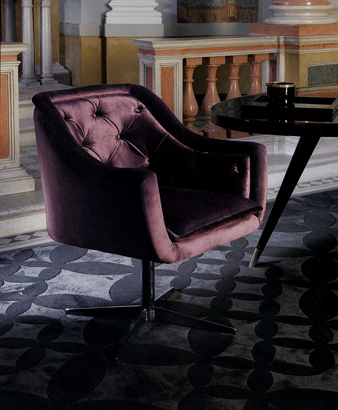 Кресло вращающееся  DOM EDIZIONI LUCIE 