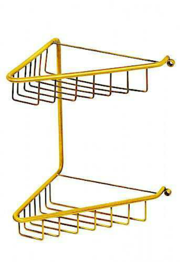 Полка-решетка двойная MIGLIORE Complementi ML.COM.DO-50.112.DO - золото ML.COM-50.112.DO - Вид №1