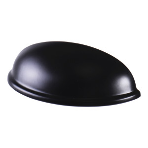 Мебельная ручка  Ракушка, 30x93x30 мм, черный LJPS0173 Public Steel Россия