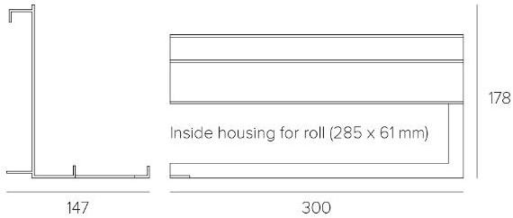 Letroh Алюминиевый держатель для кухонных рулонов Nodo sun-id-1397302 - Вид №1