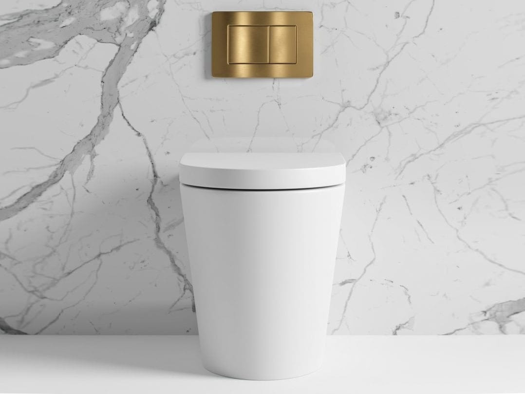 Керамический напольный туалет с пластиной и сливной кассетой LUSSO без ARCH-00145298