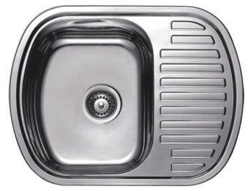 HB4963 Кухонная мойка , полированная сталь Haiba  - Вид №1