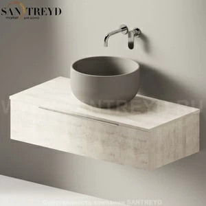 Flaminia BOX Настенная тумба для раковины 105 см с 1 ящиком BX969.WE