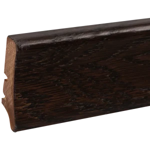 Плинтус напольный шпон 5.8 см 2.2 м цвет дуб Espresso 12983112 STLM-2033262