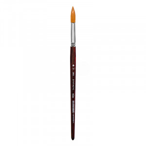 3003112 Кисть синтетика круглая короткая ручка №12 ХМ