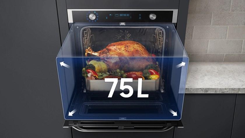 Samsung Home Appliances Двойная электрическая многофункциональная духовка класса а +  Nv75n7677rs  - Вид №19