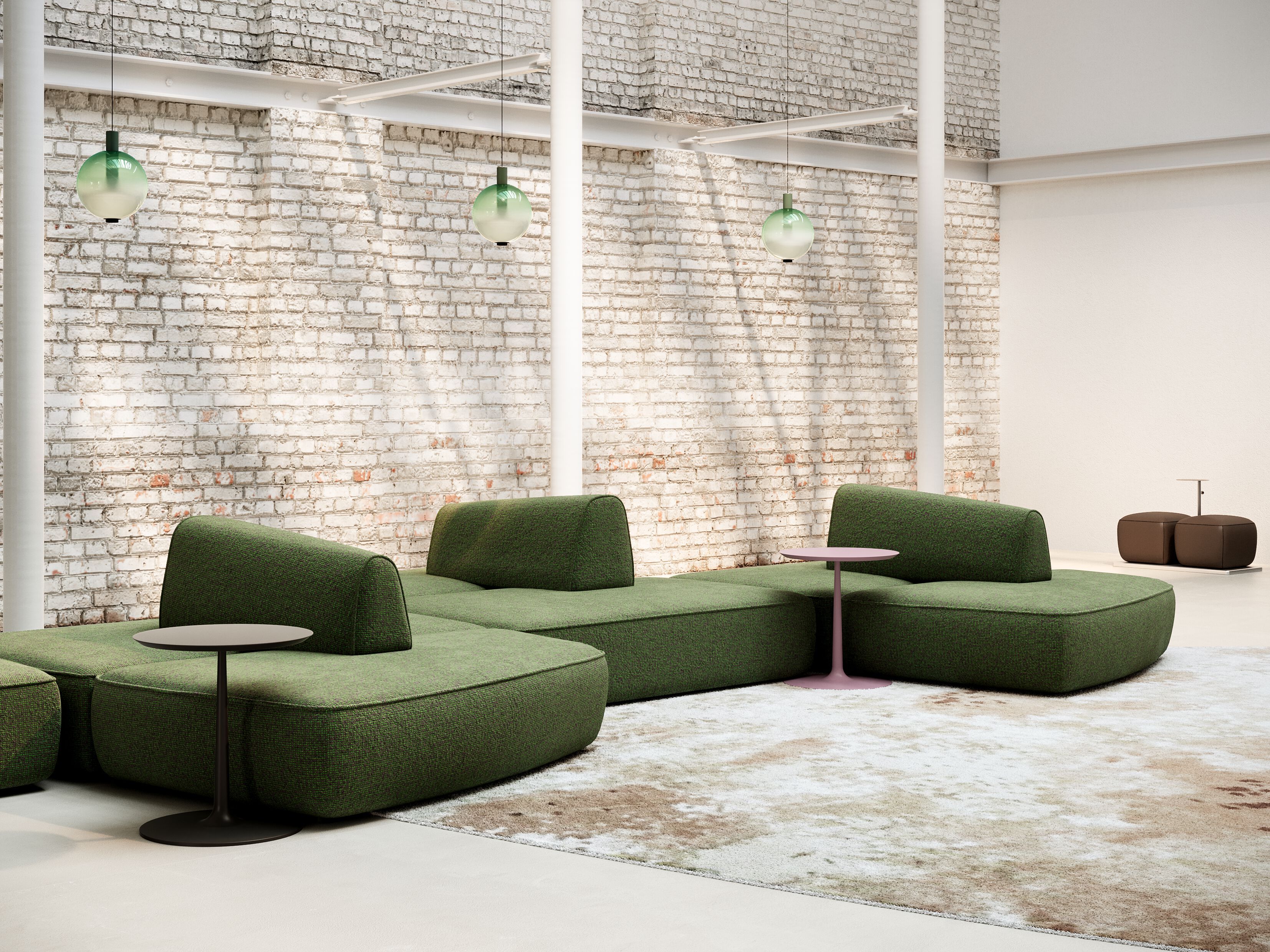 Модульный тканевый диван SITIA PAVÉ ARCH-00048383 - Вид №14